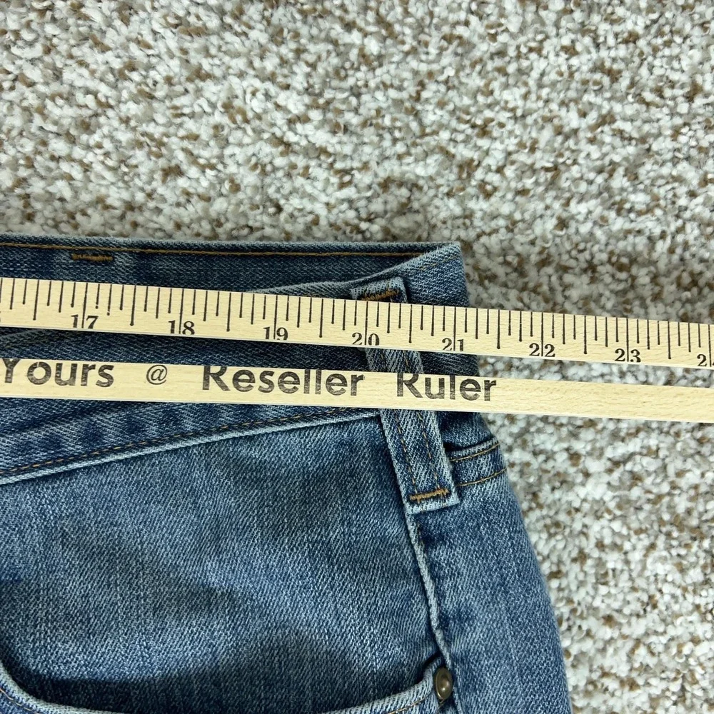 Carhartt Jeans Mens 42x30 Blue‎ Relaxed Fit Denim Workwear Straight Leg Zip Fly